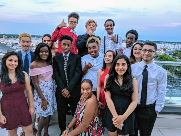 Apprentices at the 2018 New Bedford Whaling Museum Gala.
