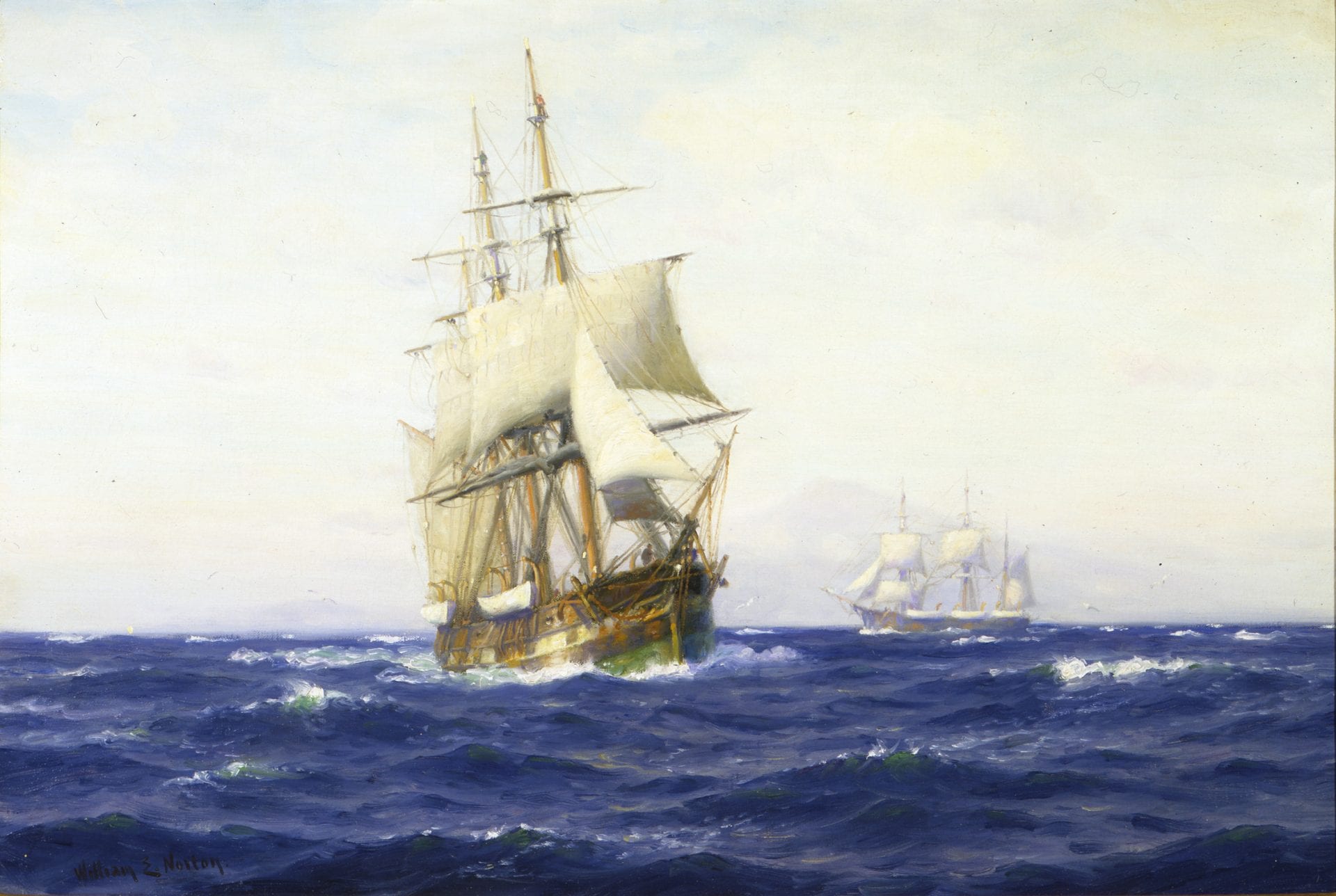 William Edward Norton, South Sea Whaling. Oil on canvas, date unknown. 2001.100.4743