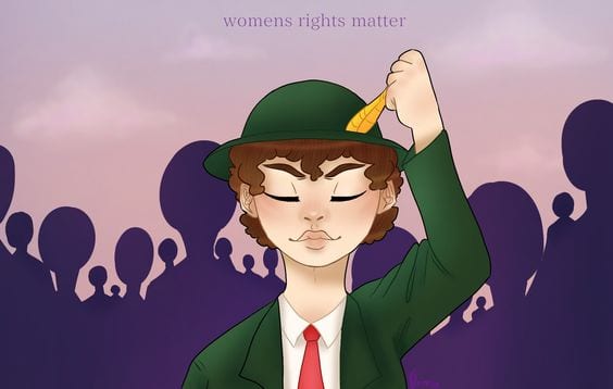 Juliana L. Grade 7 Digital drawing Inspired by: Cecil Clark Davis Painter & Suffragist