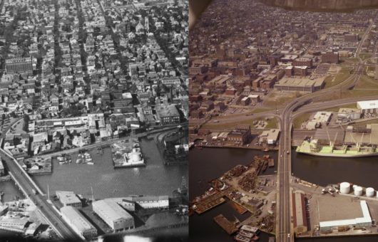 New BEdford's changing cityscape