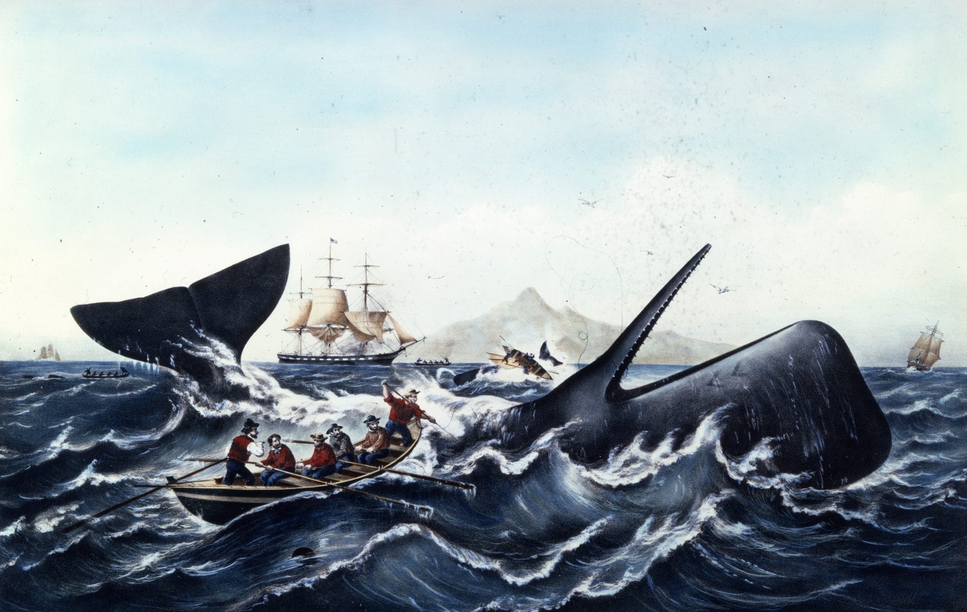 Inuit Hunting Whale