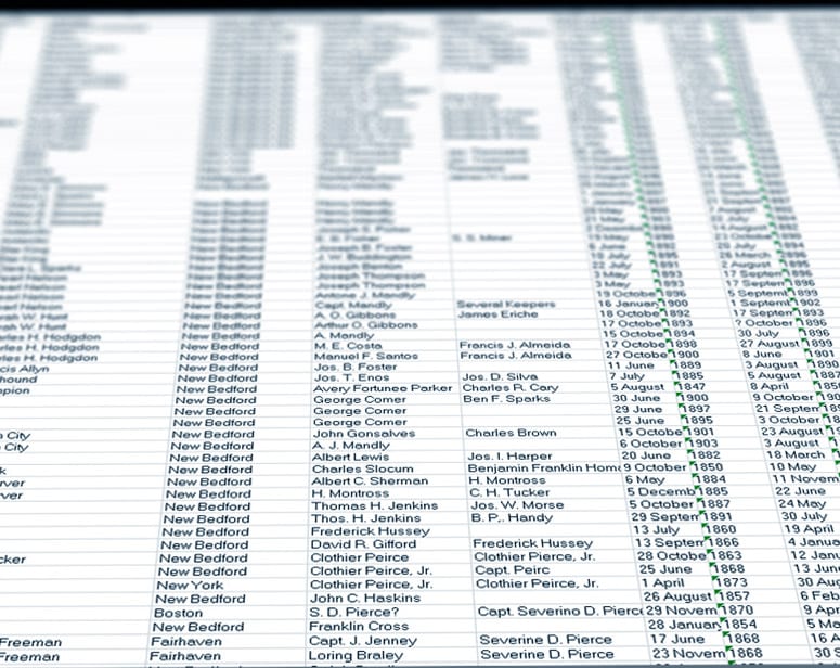 Logbook database