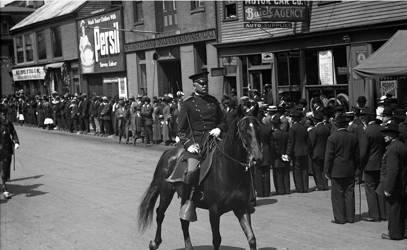 Memorial Day. Captain J.F. Howell, Fort Rodman, 1913