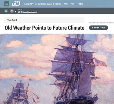 WCAI Old Weather Points to Future Climate_Thumb