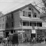 Noonday fire at Elm and Cottage Street