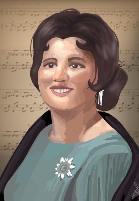 "Uma Música Para Todos (A Song for All) Maria Alves," Samantha, 10th Grade at	Dartmouth High School,	Digital Drawing