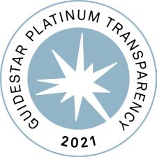 The logo for Guidestar Platinum Transparency