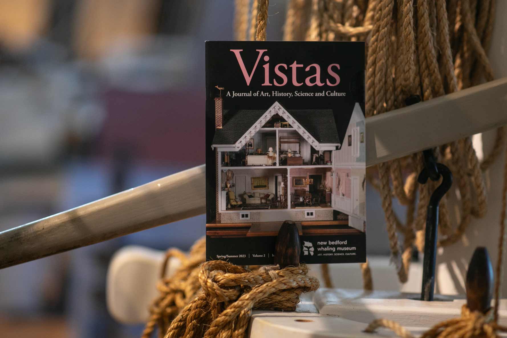 NBWM-Vistas-v2-23 We are so proud to announce that Vistas, the NBWM's periodic magazine, is now available! In this issue, explore 120 years of the Old Dartmouth Historical Society, Portuguese mobility in New Bedford from 1815-1900, Fred Harvie Minature doll houses, comets, UFOS' and more! Vistas includes articles from NBWM staff and guest writers, and dive into greater detail on various topics. A physical copy of the publication was sent to NBWM members; now, the digital version is available. Use the link in our profile for this issue. Want a physical copy delivered to your home address? Consider elevating your NBWM experience with a membership.