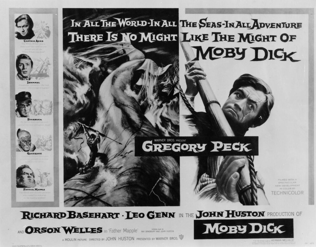 Moby Dick movie poster