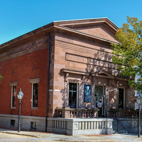 Image of New Bedford Whaling National Historical Park Visitor Center building.